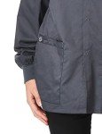 All In Motion Snap Front Jacket - Pewter XL
