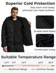 Big & Tall Men's Hooded Winter Puffer Jacket