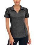 LURANEE Women's Moisture-Wicking Quarter Zip Shirt