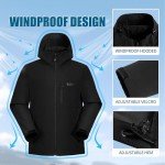 Men's Waterproof Windbreaker & Rain Jacket