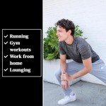 Men's 5-Pack Dry-Fit Athletic Crew Neck Tees