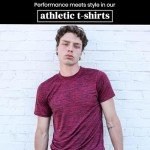 Men's 5-Pack Dry-Fit Athletic Crew Neck Tees