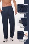 Men's Mesh Athletic Sweatpants with Pockets