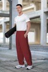 Men's Mesh Athletic Sweatpants with Pockets