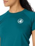Smoothies Women's Short Sleeve Rashguard - Kingfisher