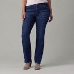 Plus Size Ultra Lux Flex Motion Straight Leg Jean