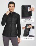 Women's Lightweight Insulated Running Jacket with Hood