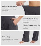 Wide Leg High Waist Yoga Pants with Pockets