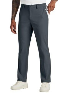 Men's Quick-Dry Stretch Golf Pants - Deep Gray