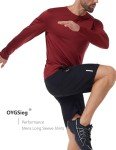 6-Pack Men's Quick-Dry Long Sleeve Workout Shirts