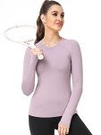Women's 3-Pack Long Sleeve Compression Activewear Shirts