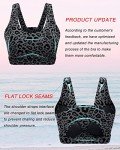 High Impact Leopard Print Sports Bra for Women