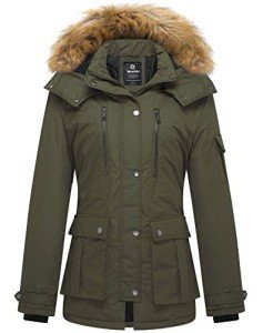 Wantdo Plus Size Women's Winter Parka Jacket