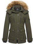 Wantdo Plus Size Women's Winter Parka Jacket