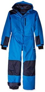 Kids Insulated Bear Snowsuit - Blue Night