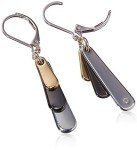 Tri-Tone Shaky Drop Earrings by Nine West