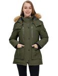 Wantdo Plus Size Women's Winter Parka Jacket