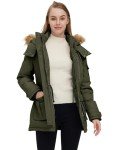 Wantdo Plus Size Women's Winter Parka Jacket