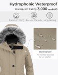 Wantdo Women's Hooded Warm Winter Coat – Khaki