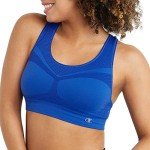 Infinity Racerback Seamless Sports Bra - Flight Blue