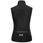 Women's Lightweight Windproof Running Vest with Pockets