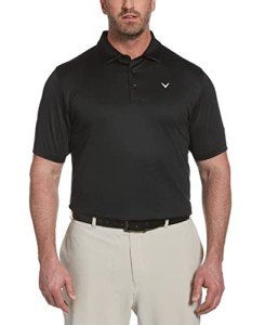 Callaway Men's Swing Tech Polo Shirt - Solid Caviar