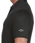 Callaway Men's Swing Tech Polo Shirt - Solid Caviar