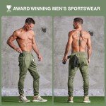 Born Tough Men’s Slim-Fit Workout Joggers