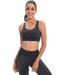 High Impact Leopard Print Sports Bra for Women