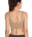 3 Pack Medium Support Wirefree Sports Bras for Women