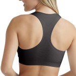 Hanes CoolDRI Seamless Racerback Sports Bra