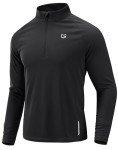 Men's Lightweight Quick-Dry Quarter Zip Running Shirt