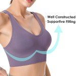 Women's Criss-Cross Strappy Medium Support Sports Bra