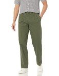 Olive Classic Fit Chino Pants for Men