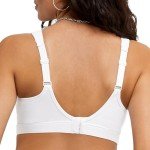 Champion Women's High-Impact Sports Bra, White 36DD