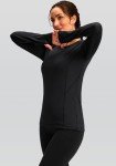 Women's Thermal Fleece Long Sleeve Workout Top