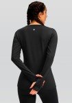 Women's Thermal Fleece Long Sleeve Workout Top