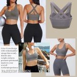 High Impact Women's Sports Bra - Strappy Grey