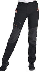 Women’s Insulated Waterproof Ski Pants - Black