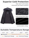 Plus Size Women's Detachable Hood Puffer Jacket