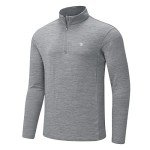 Men's Moisture-Wicking 1/4 Zip Running Shirt