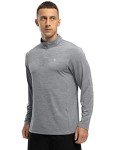 Men's Moisture-Wicking 1/4 Zip Running Shirt