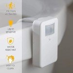 Motion Sensor LED Toilet Night Light (2 Pack)
