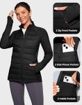 Women's Lightweight Water-Resistant Fleece Jacket - Black