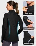 Women's Lightweight Water-Resistant Fleece Jacket - Black