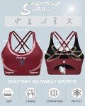 Strappy Back Plus Size Workout Sports Bra