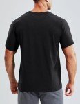 MIER Men's Moisture-Wicking V-Neck Workout Tee
