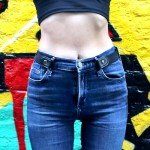 Adjustable No-Buckle Thin Belt for Activewear