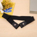 Adjustable No-Buckle Thin Belt for Activewear