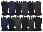 12 Pairs of Soft Winter Fleece Sports Gloves